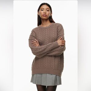 Aritzia Sunday Best Peggy Knit Sweater